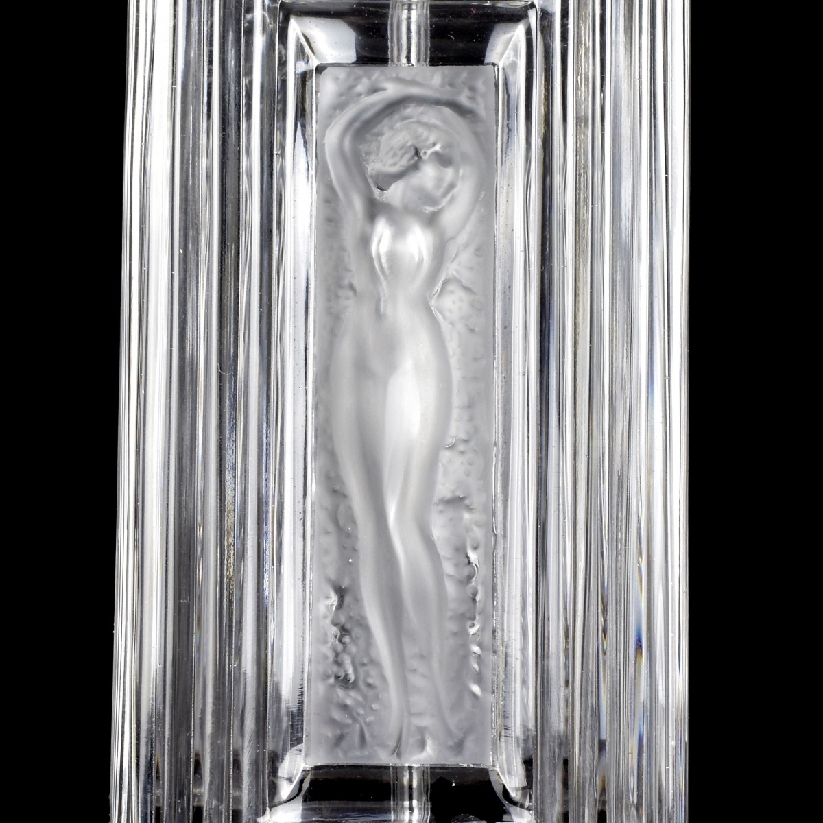 Lalique France "Duncan" Pattern Perfume Atomizer