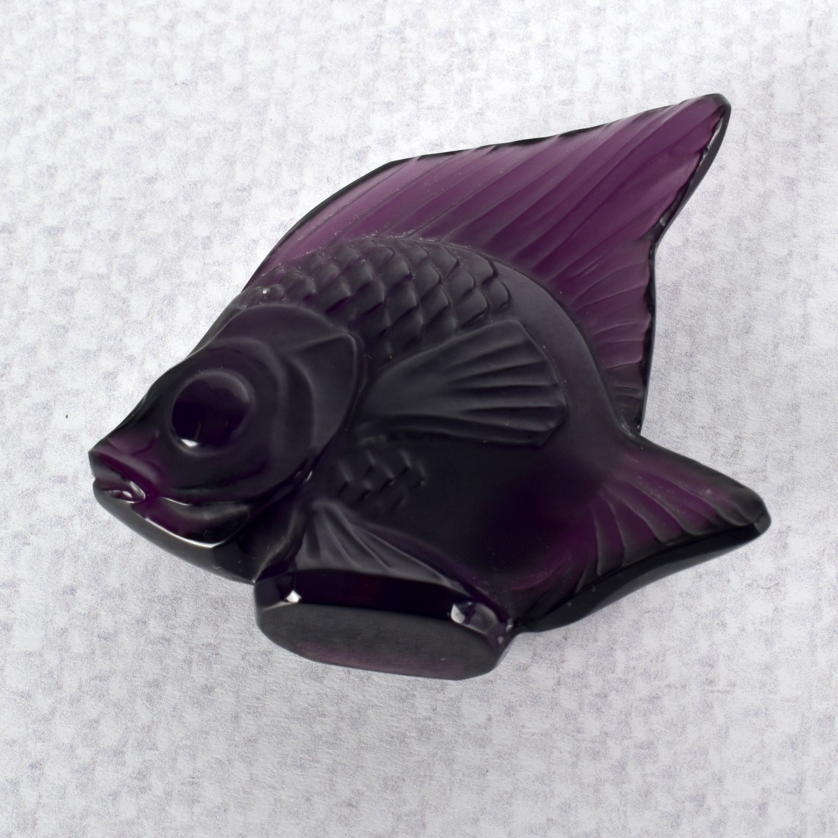 Lalique France Crystal Fish Figurines