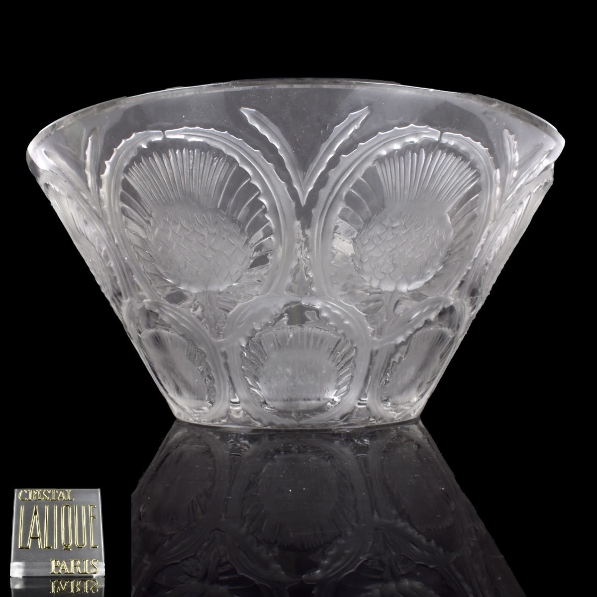 Lalique Pineapple Thistle Bowl