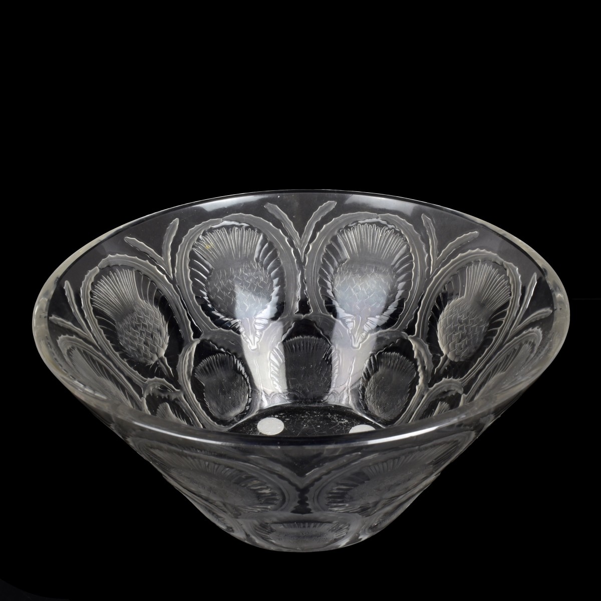 Lalique Pineapple Thistle Bowl