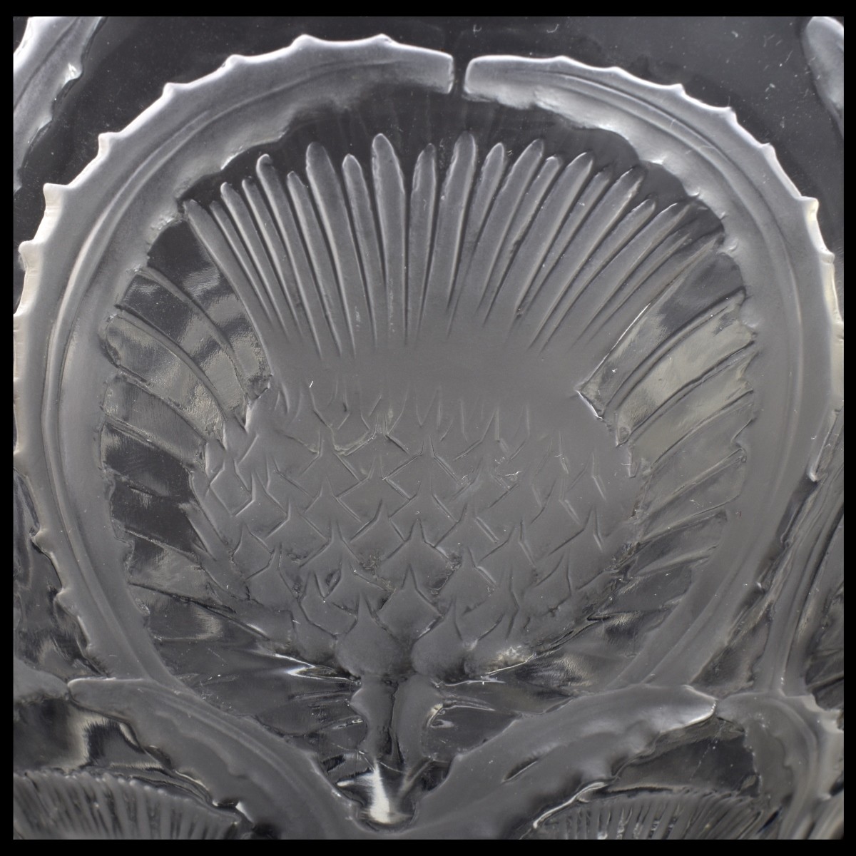 Lalique Pineapple Thistle Bowl