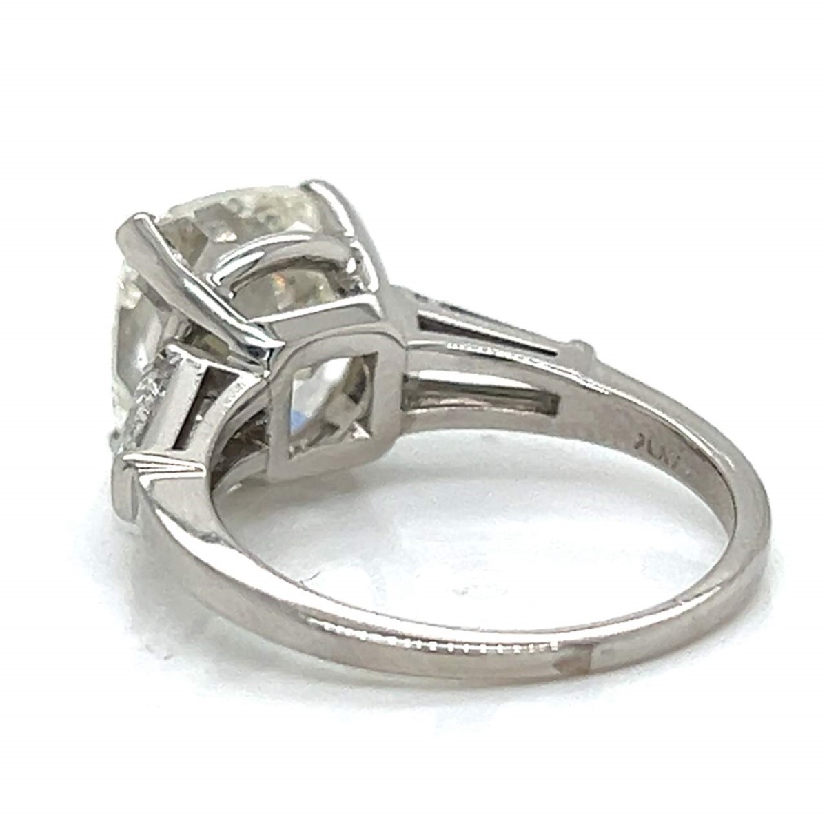 Diamond and Platinum Ring