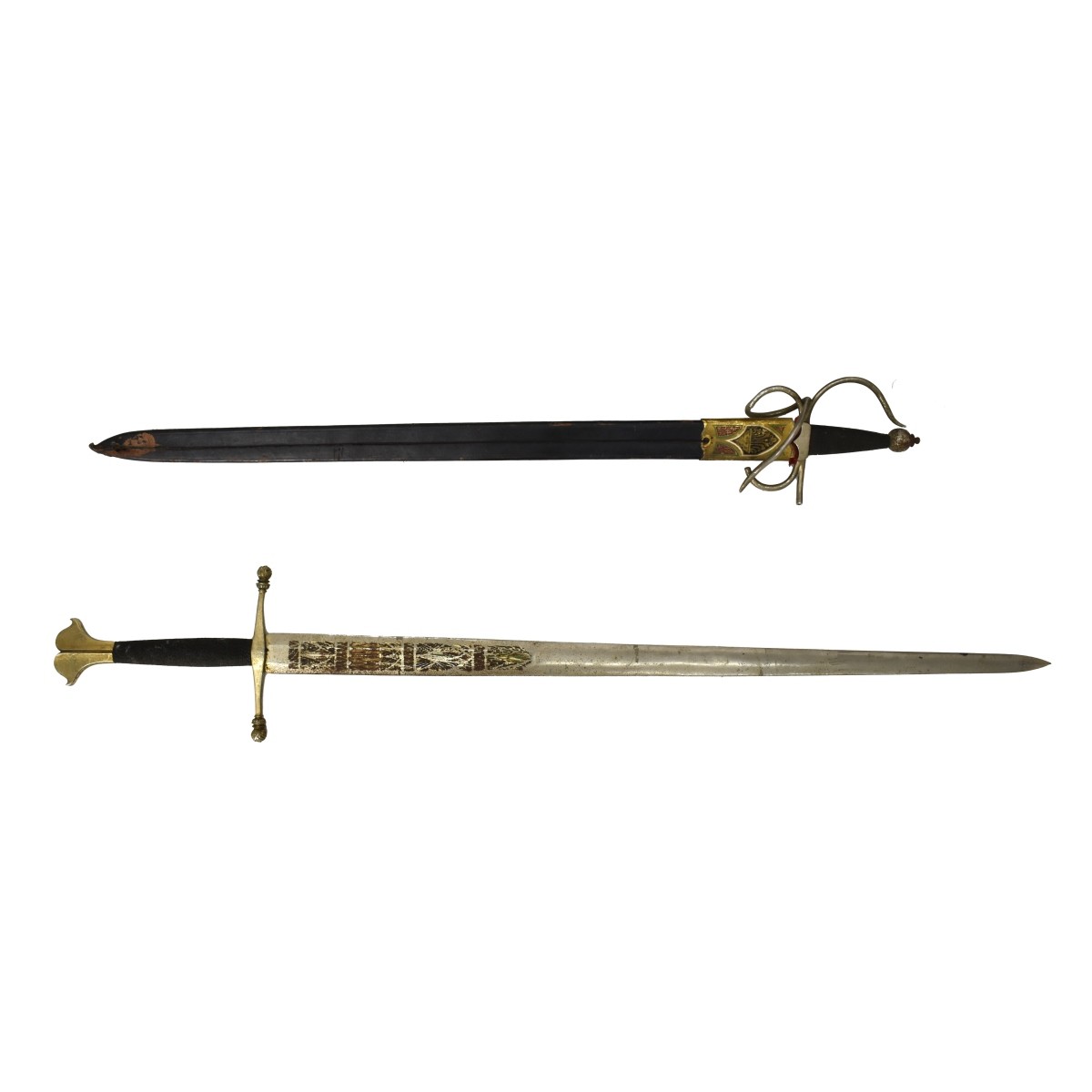 Two El Cid Replica Swords