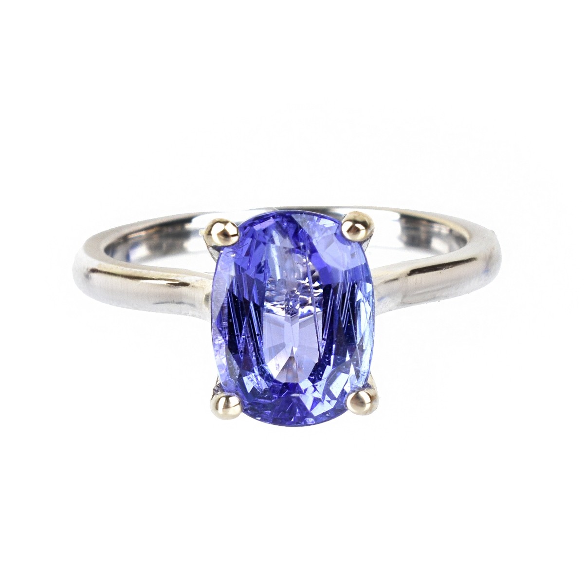 Tanzanite and 18K Ring