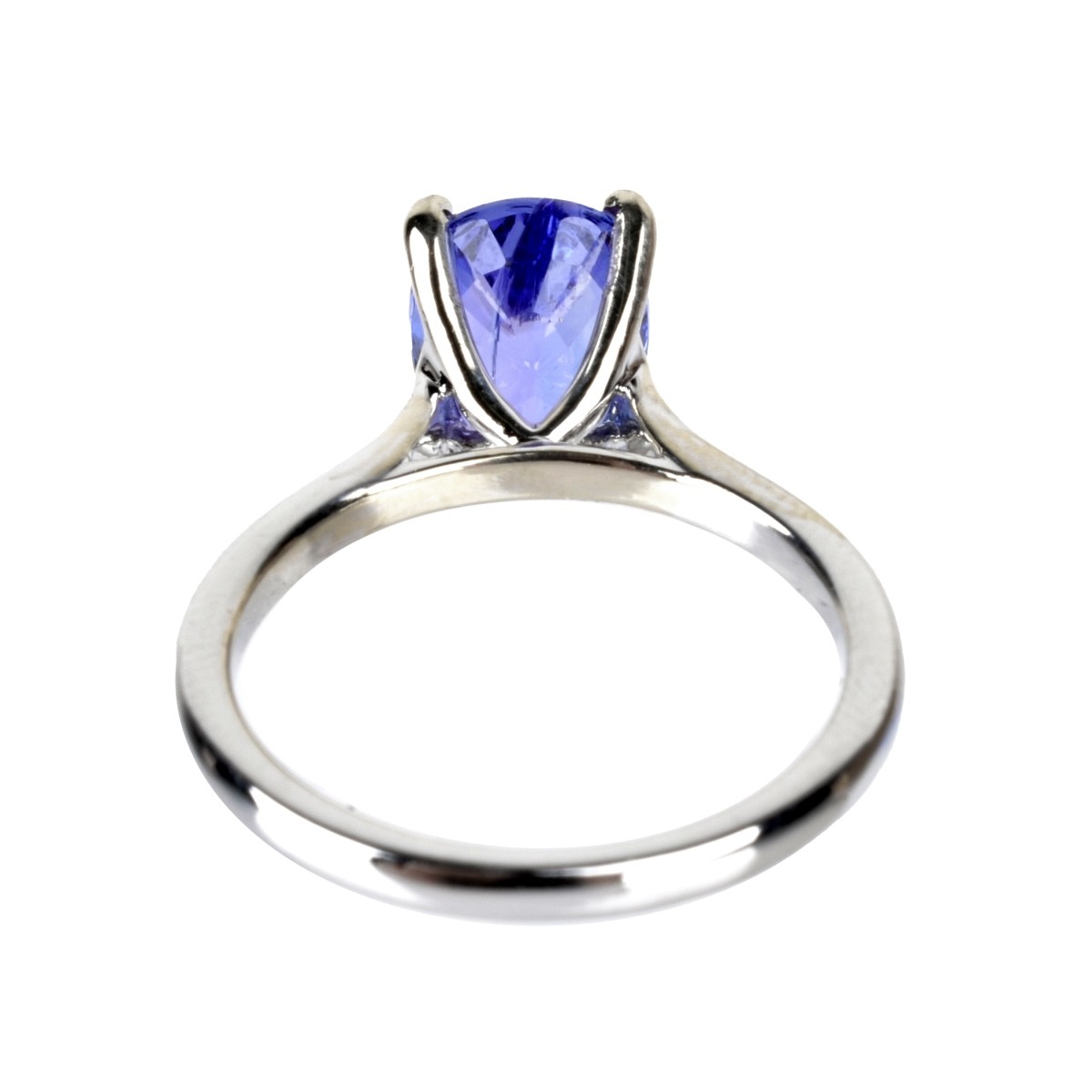 Tanzanite and 18K Ring