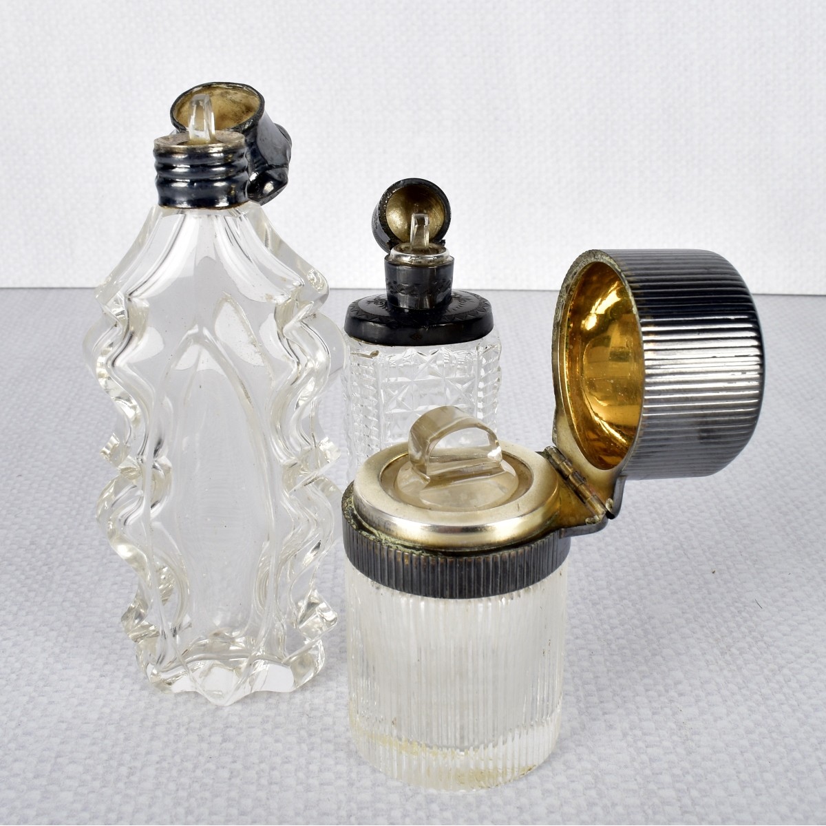 Antique Crystal Scent Bottles