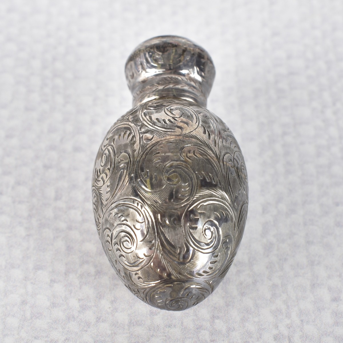 Silver & Glass Scent Bottles