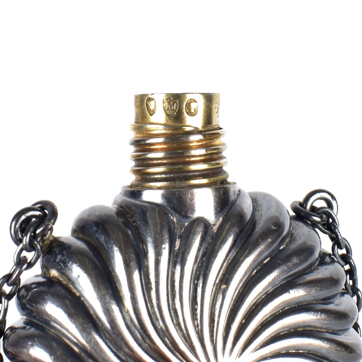 Silver & Glass Scent Bottles