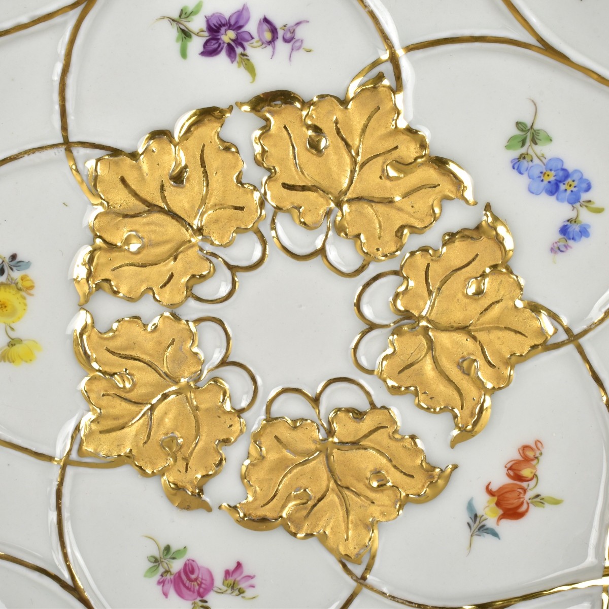 Meissen Gold Gilt Bowl