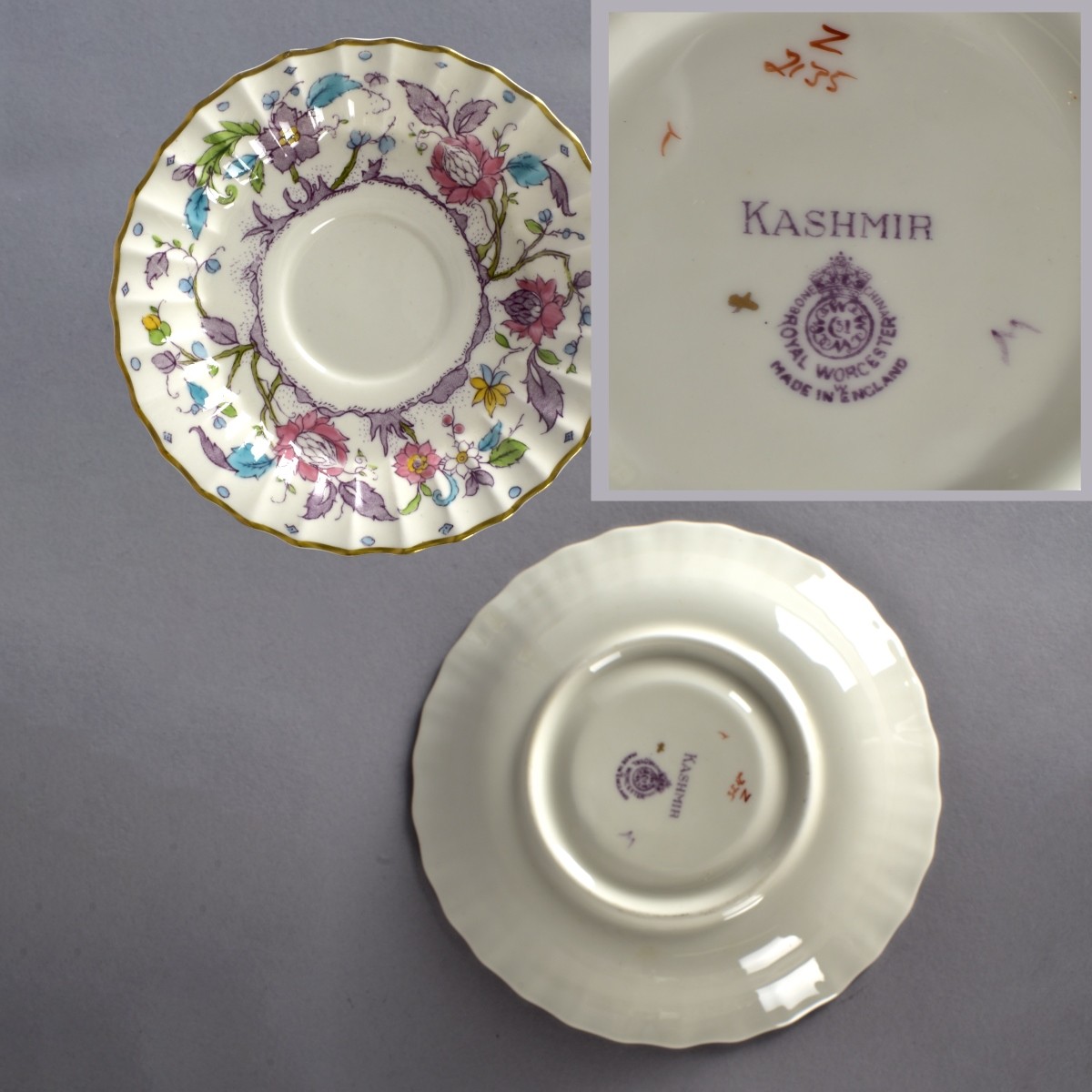 Royal Worcester Kashmir China Set