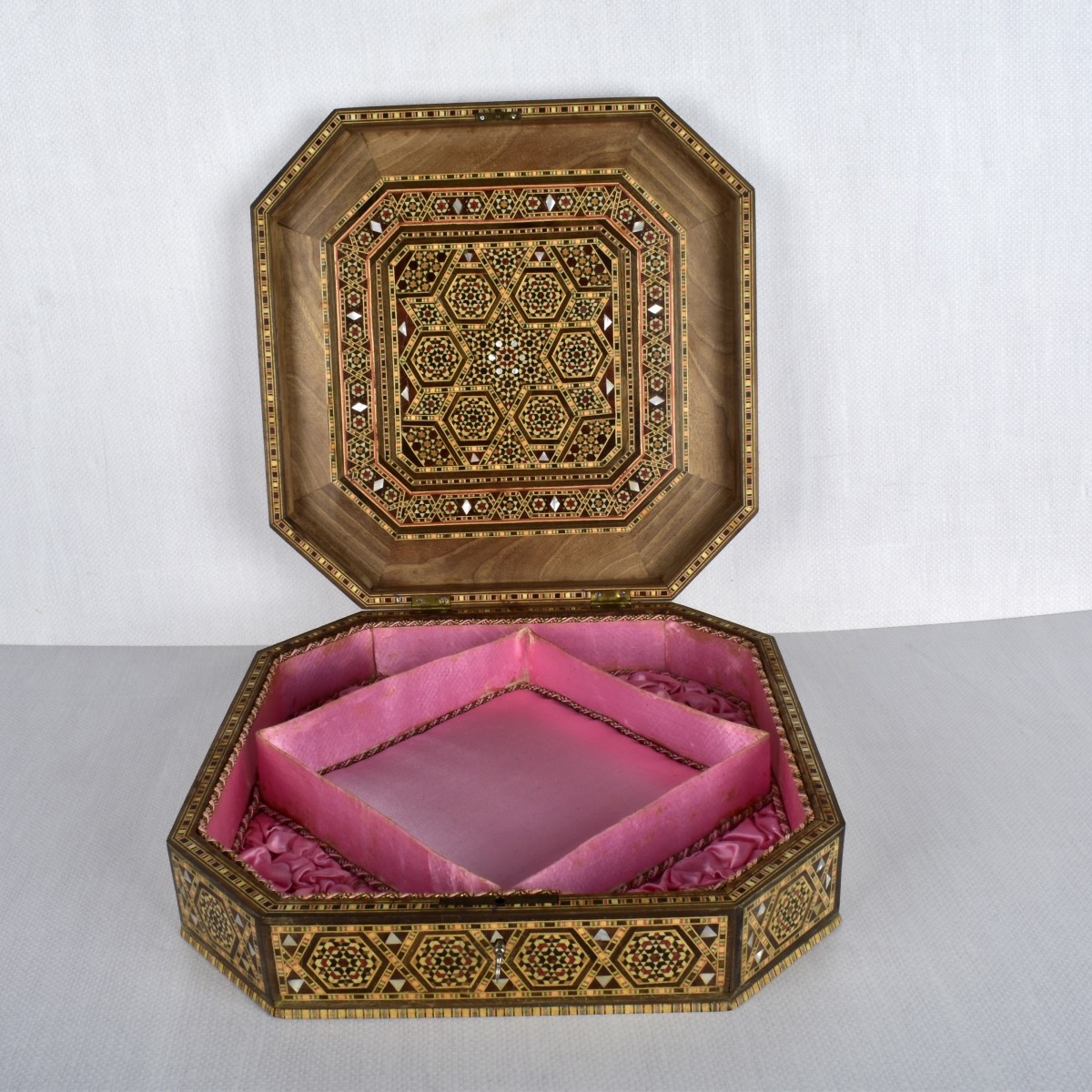 Syrian Inlaid Jewelry Box