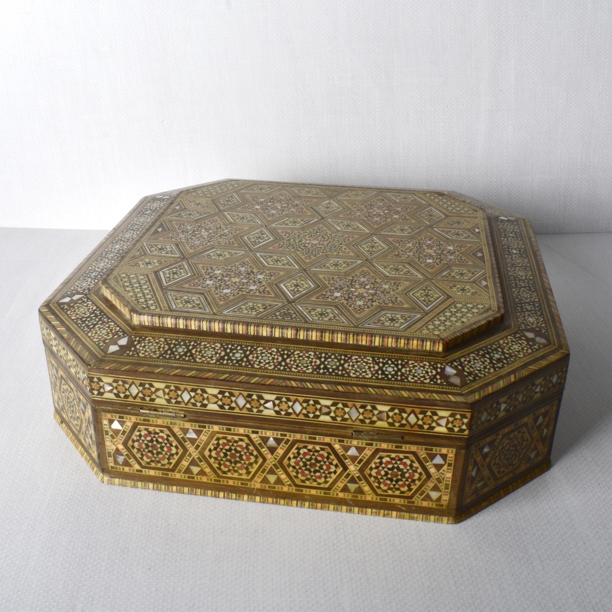 Syrian Inlaid Jewelry Box