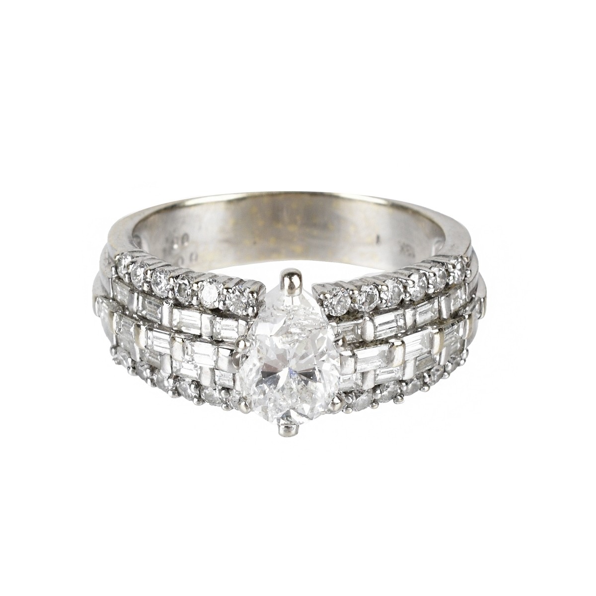 Diamond and 18K Ring