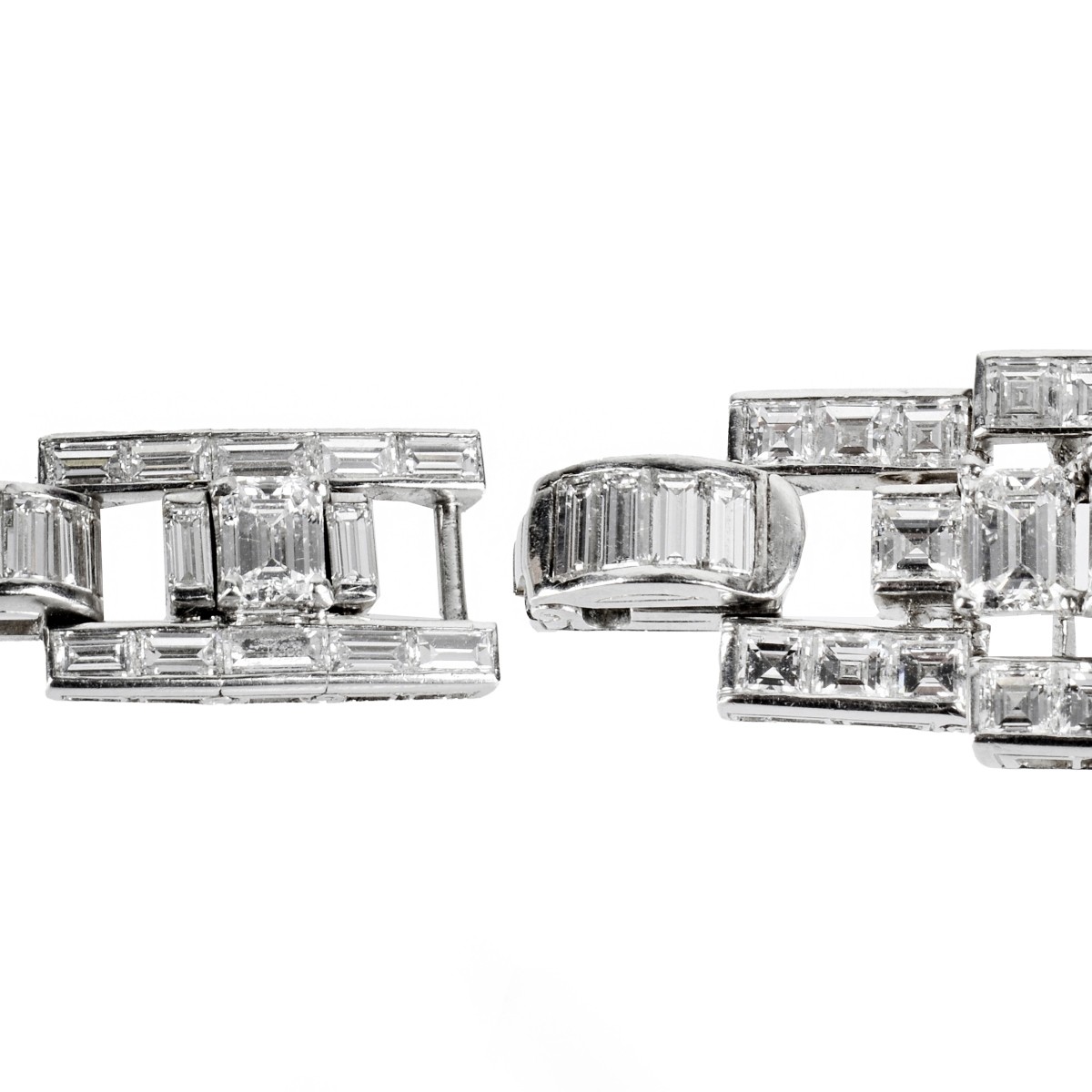 Oscar Heyman Diamond and Platinum Bracelet