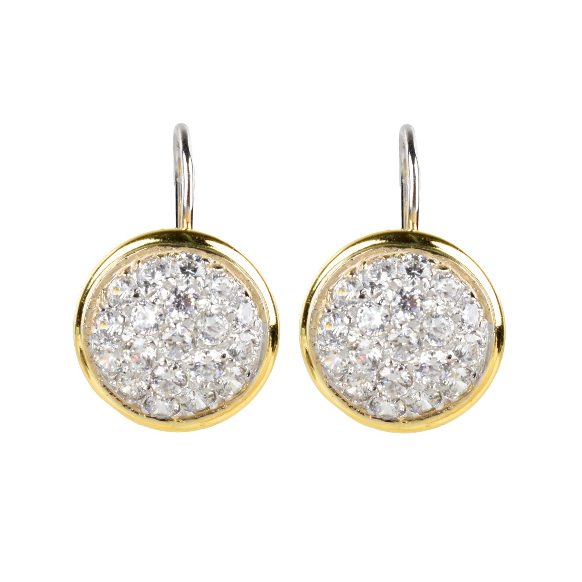 Diamond and 14K Earrings