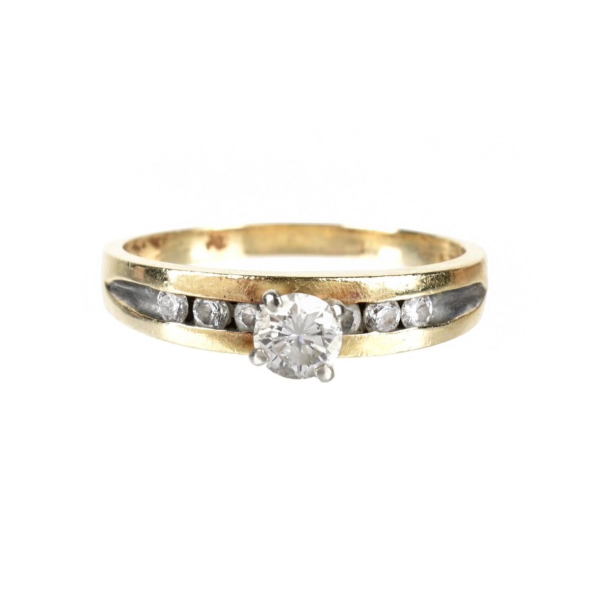 Diamond and 14K Ring