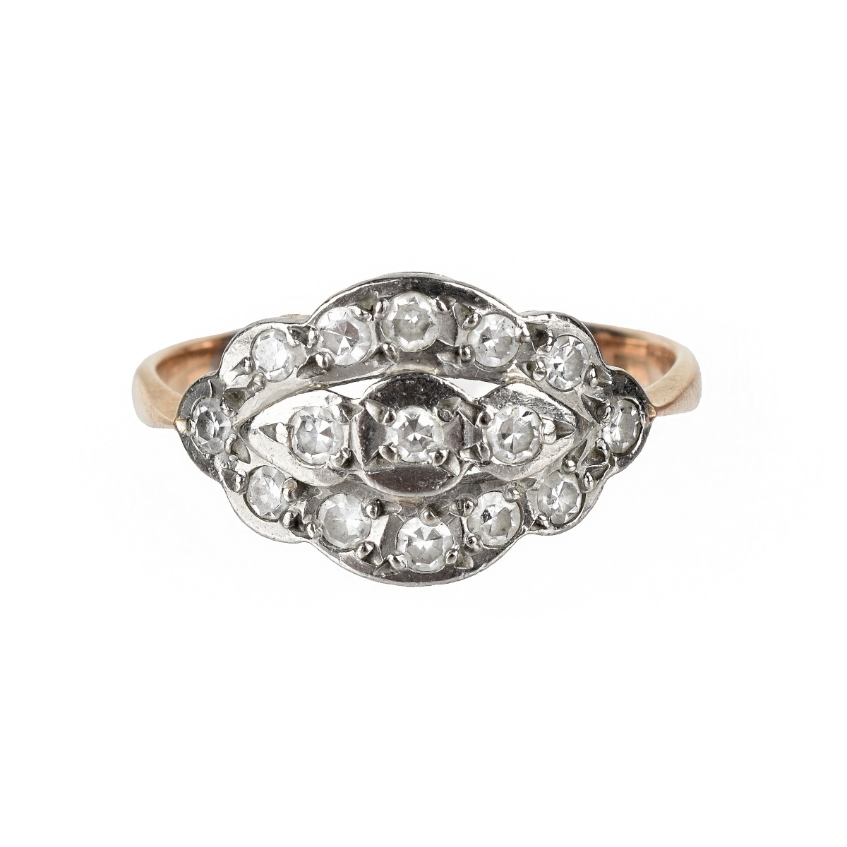 Diamond and 14K Ring