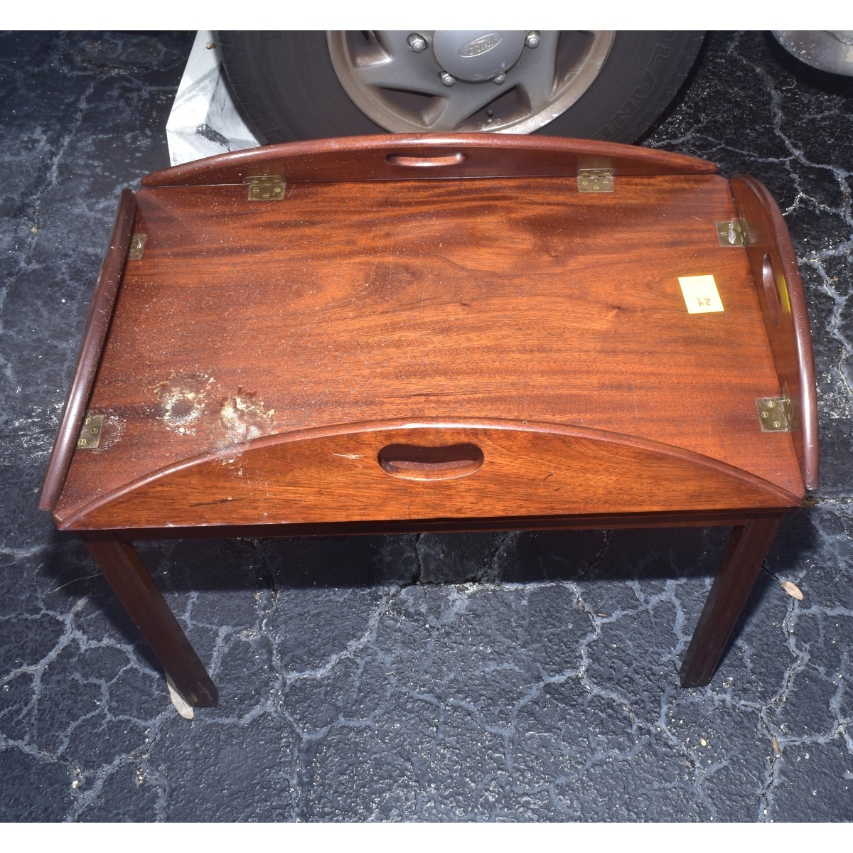 Mahogany Butlers Table