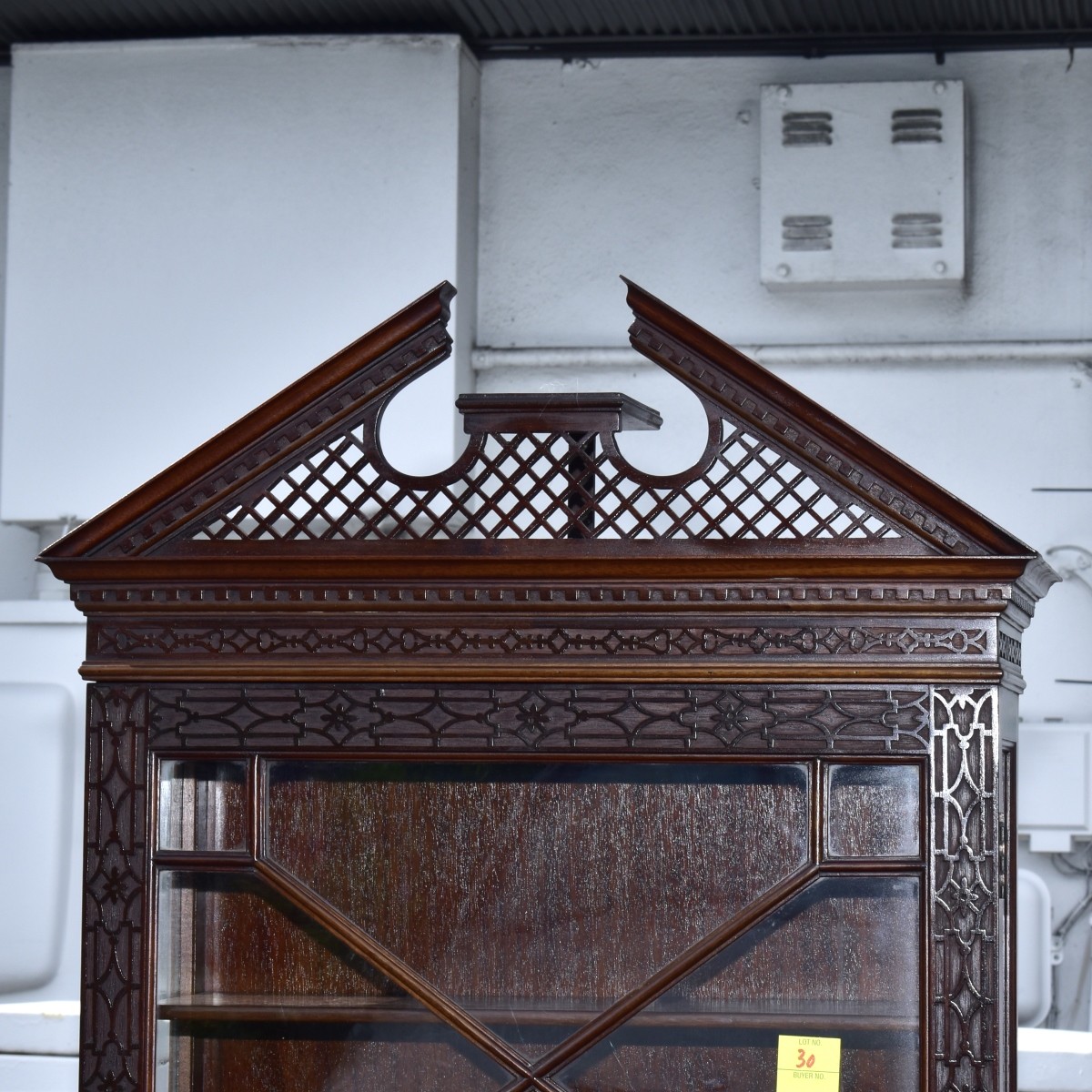 Chinese Chippendale Vitrine