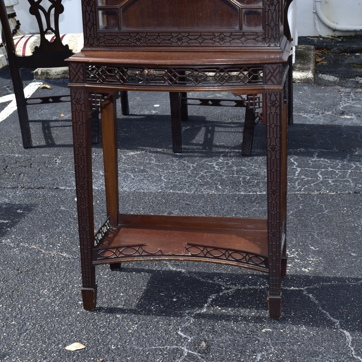 Chinese Chippendale Vitrine