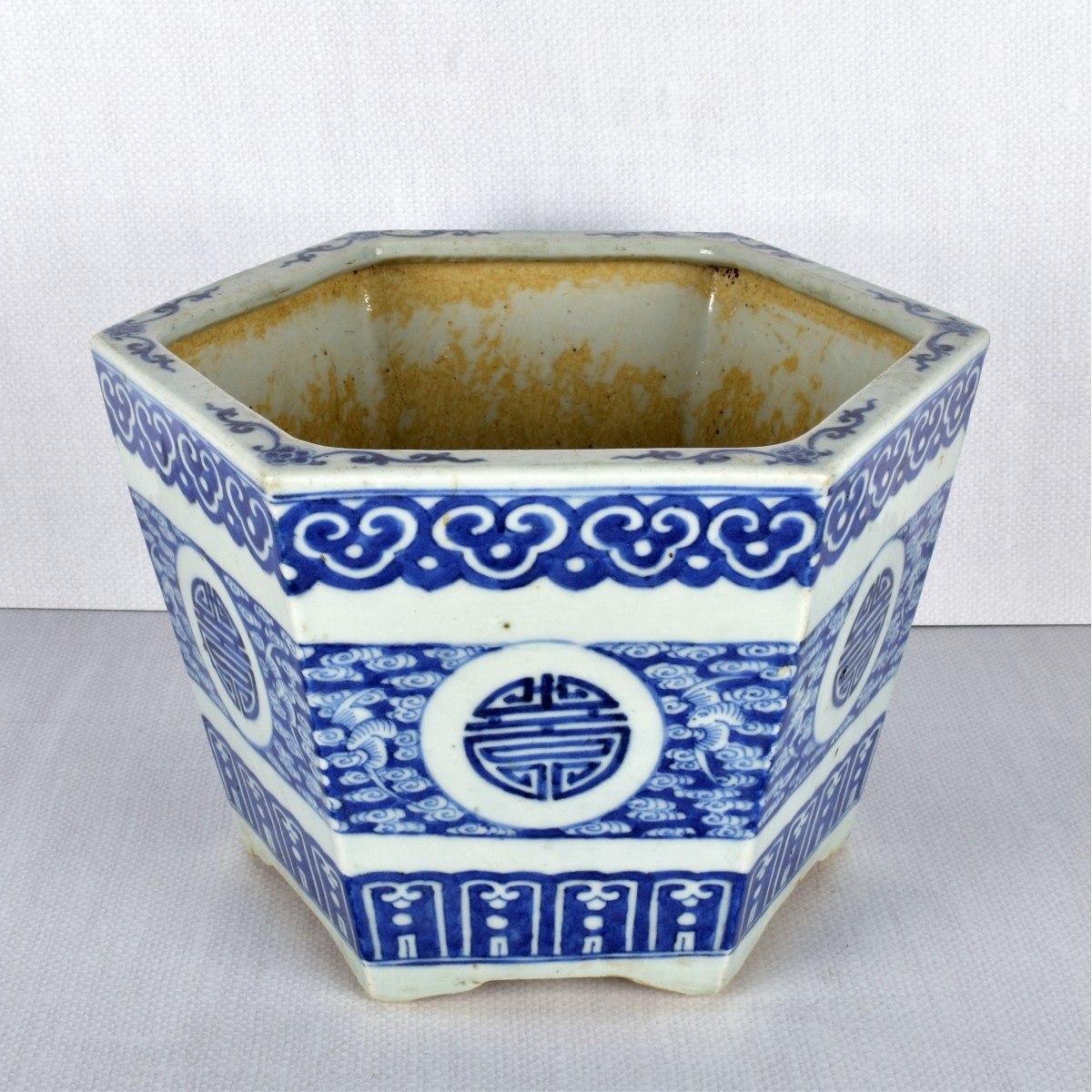 Chinese Blue and White Planter