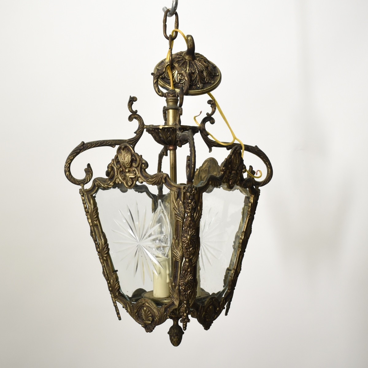 Bronze Hanging Light Fixture