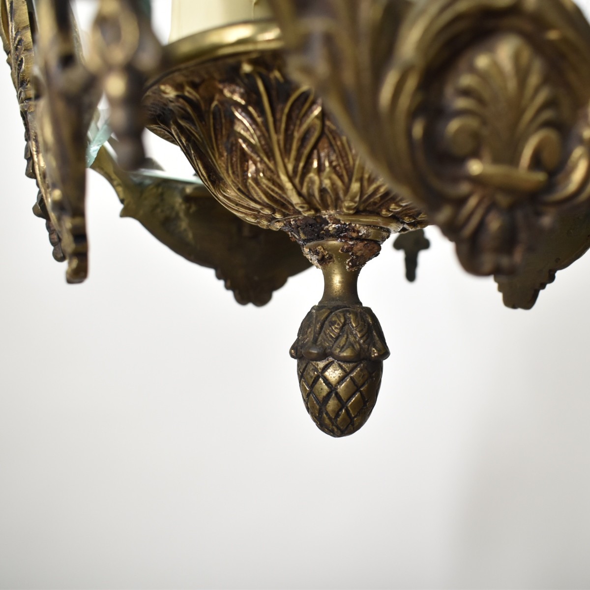 Bronze Hanging Light Fixture