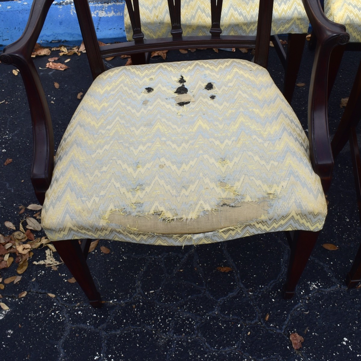 Sheraton Style Mahogany Dining Chairs