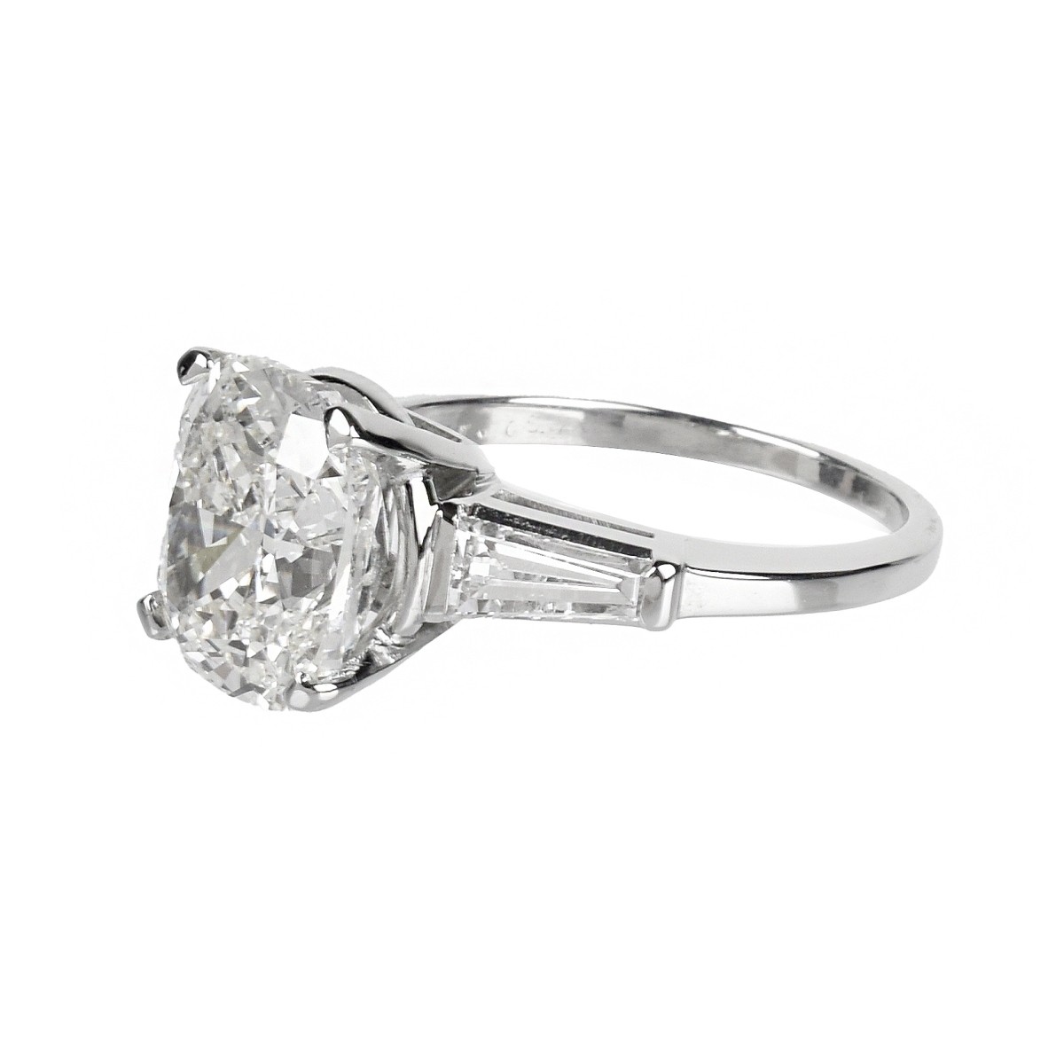 IGI Diamond and Platinum Ring