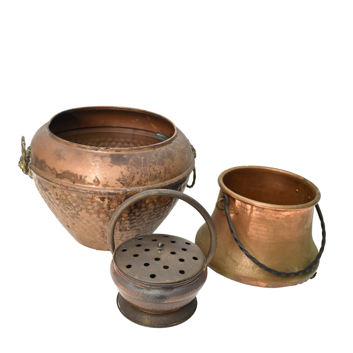 Middle Eastern Brass and Copper Items