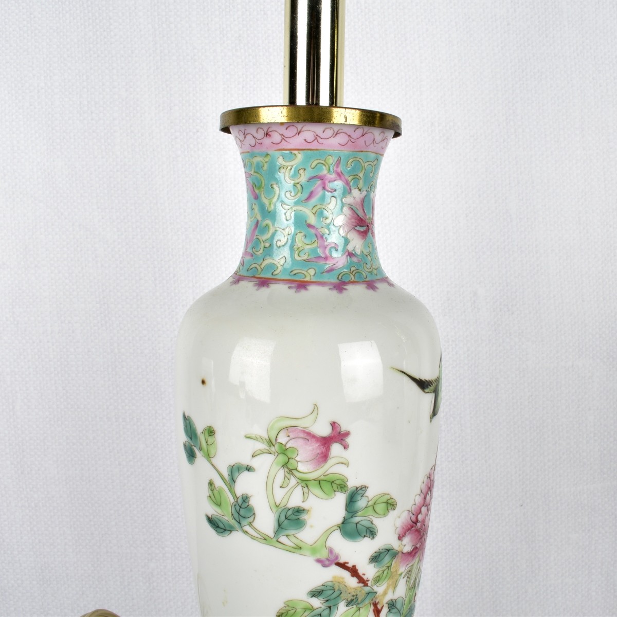 Pair of Chinese Porcelain Lamps