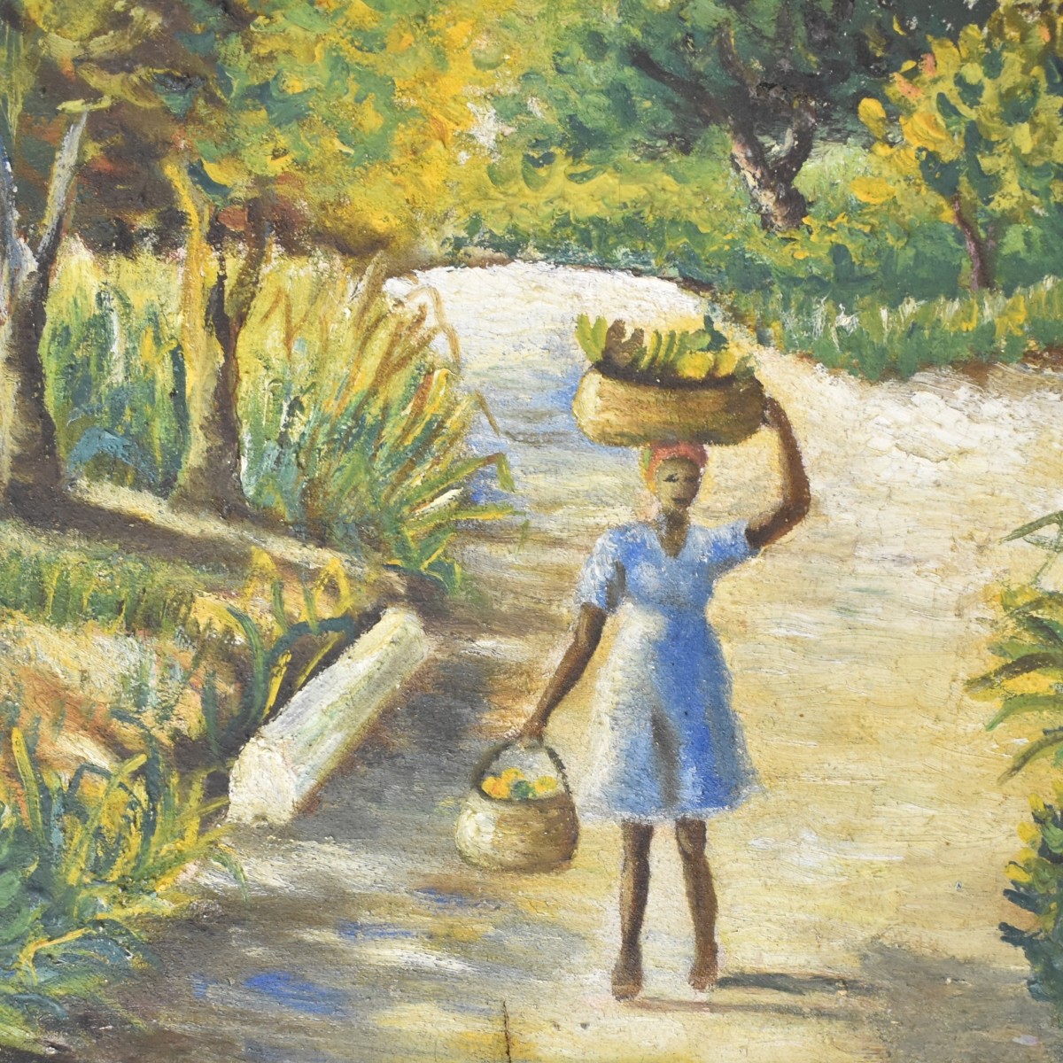 Pair of Oil Paintings of Jamaican Landscapes