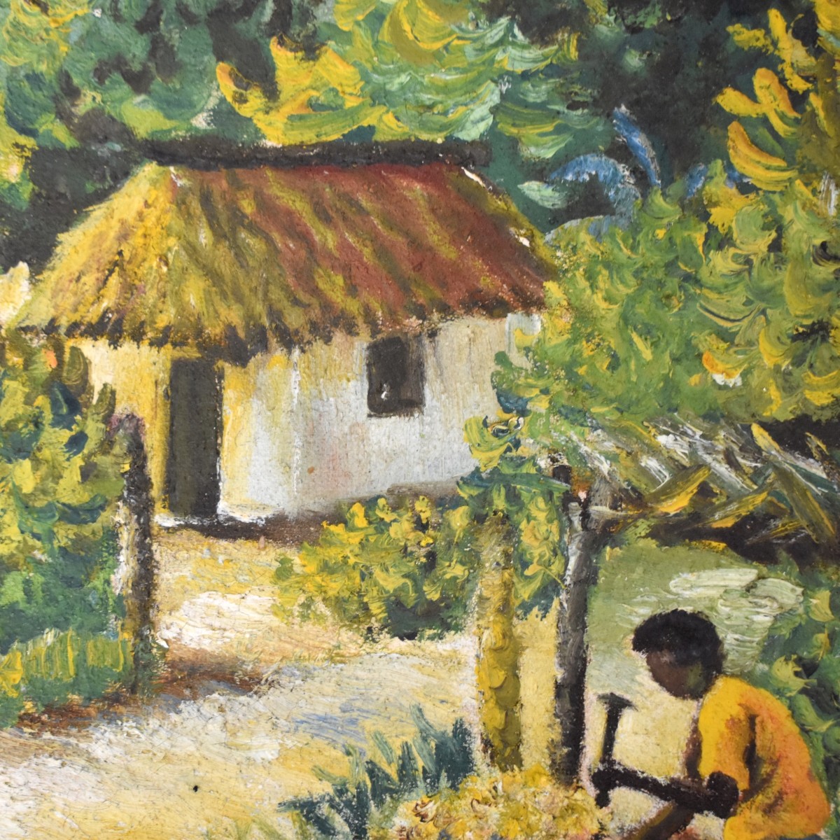 Pair of Oil Paintings of Jamaican Landscapes