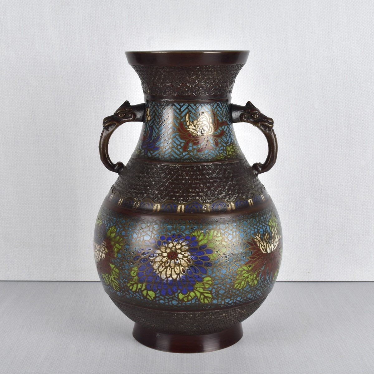 Japanese Cloissone Vase