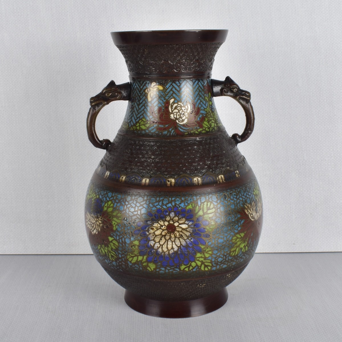 Japanese Cloissone Vase