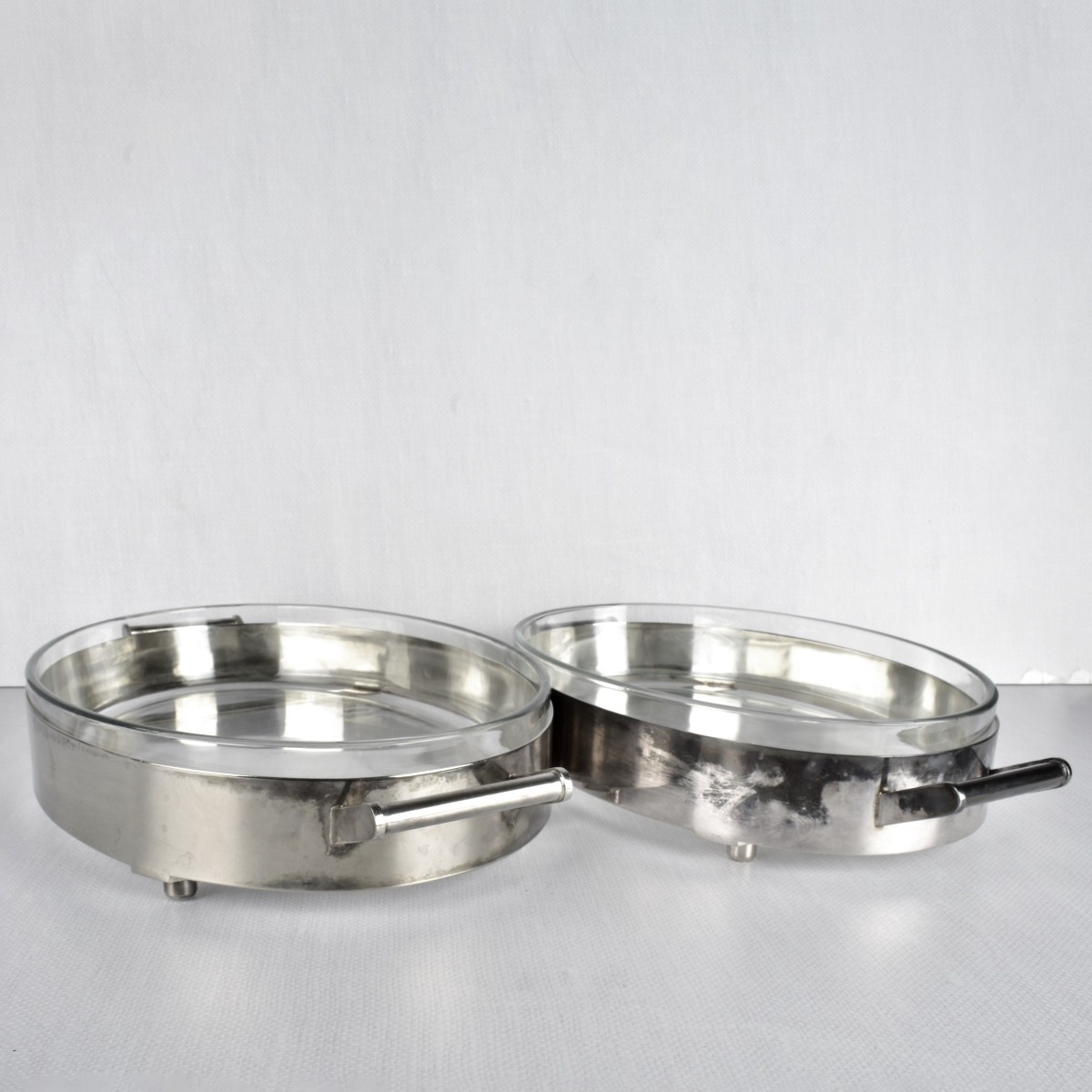 Silver Plate Casserole Trays