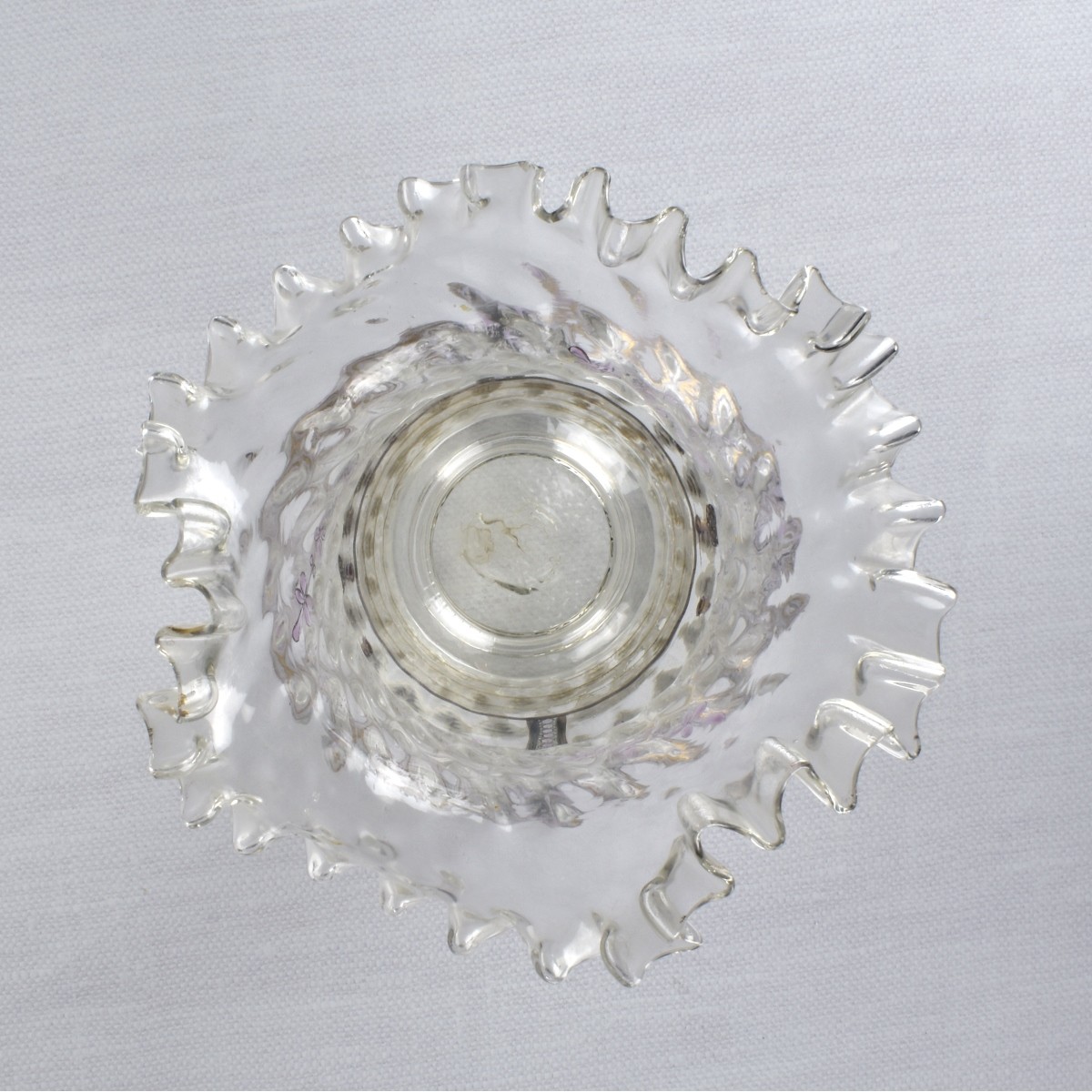 Moser Style Clear Vase