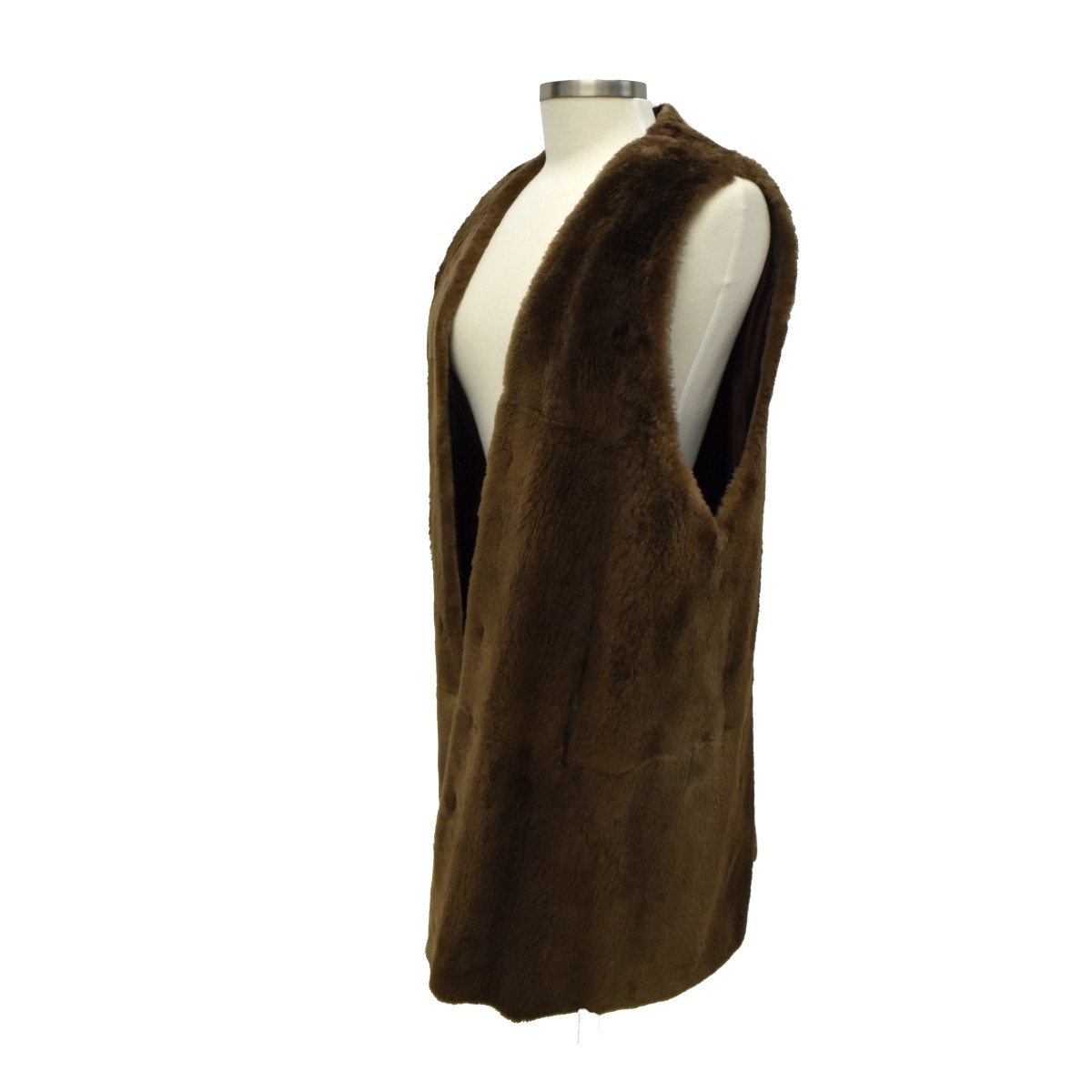 Sheared Beaver Vest Lining