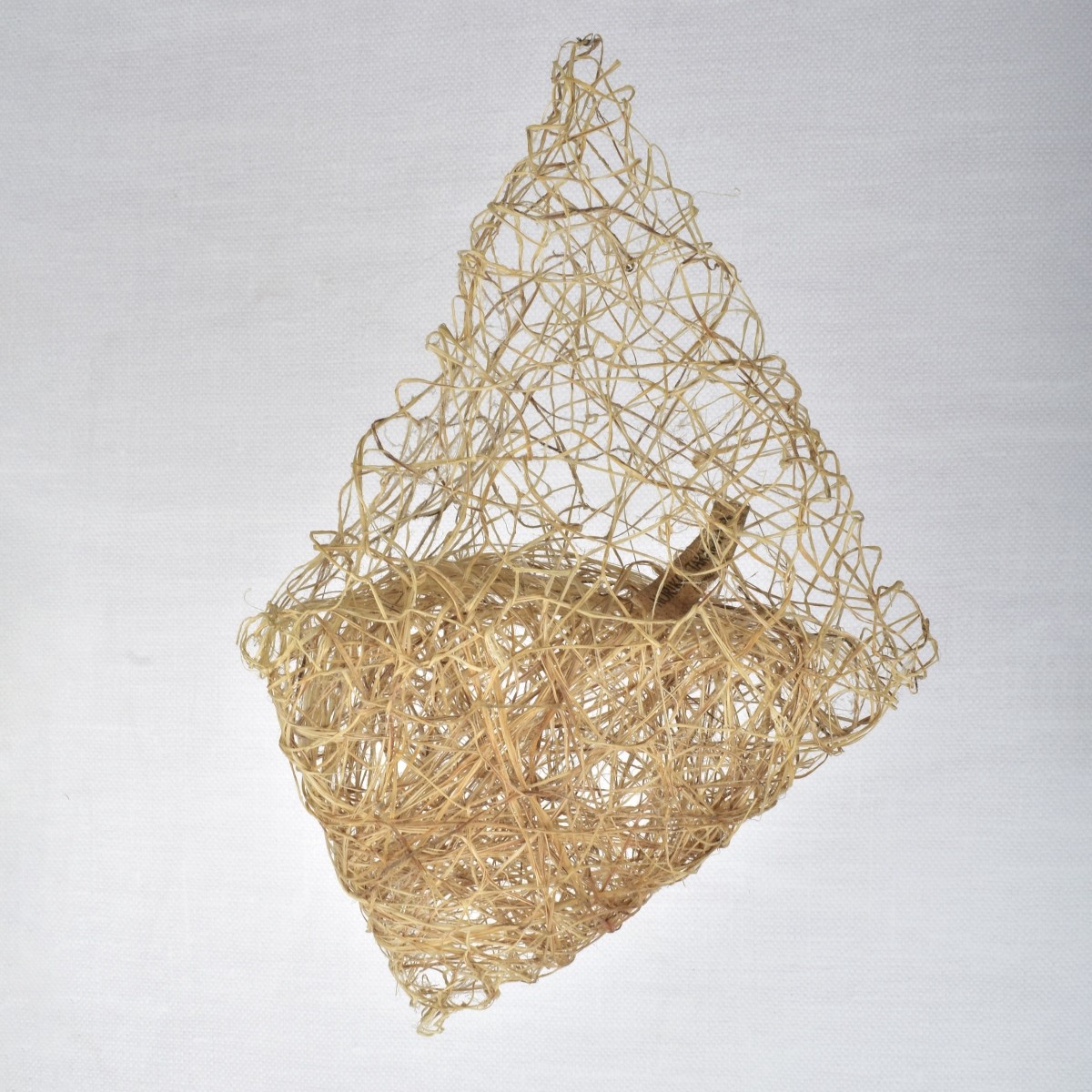 Noriko Takamiya (20C) Grass Basket Sculpture