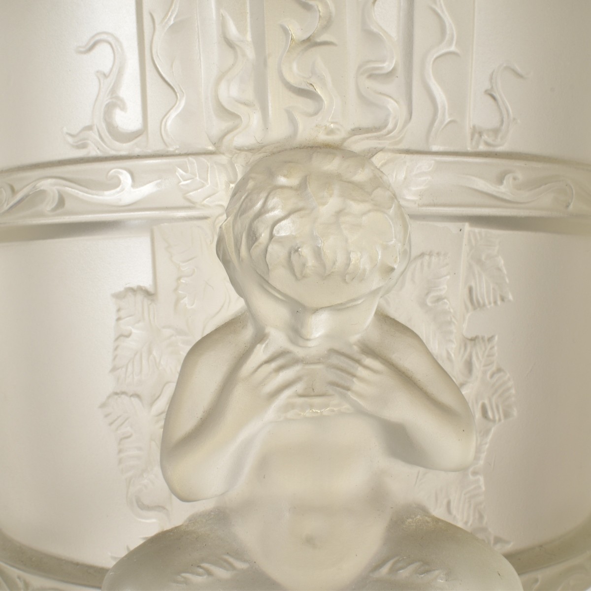 Lalique Faune Crystal Lamp