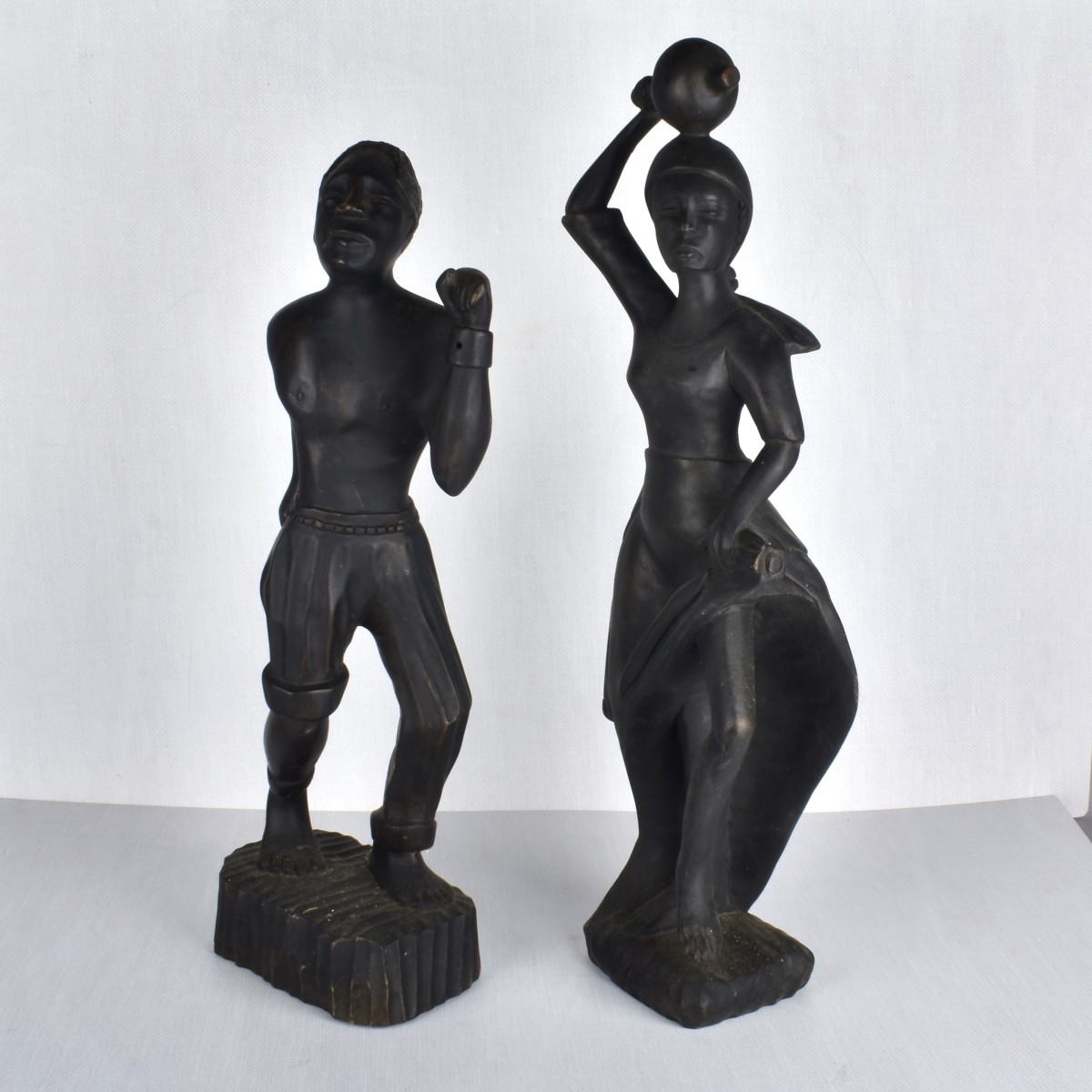 African Wood Carved Figures