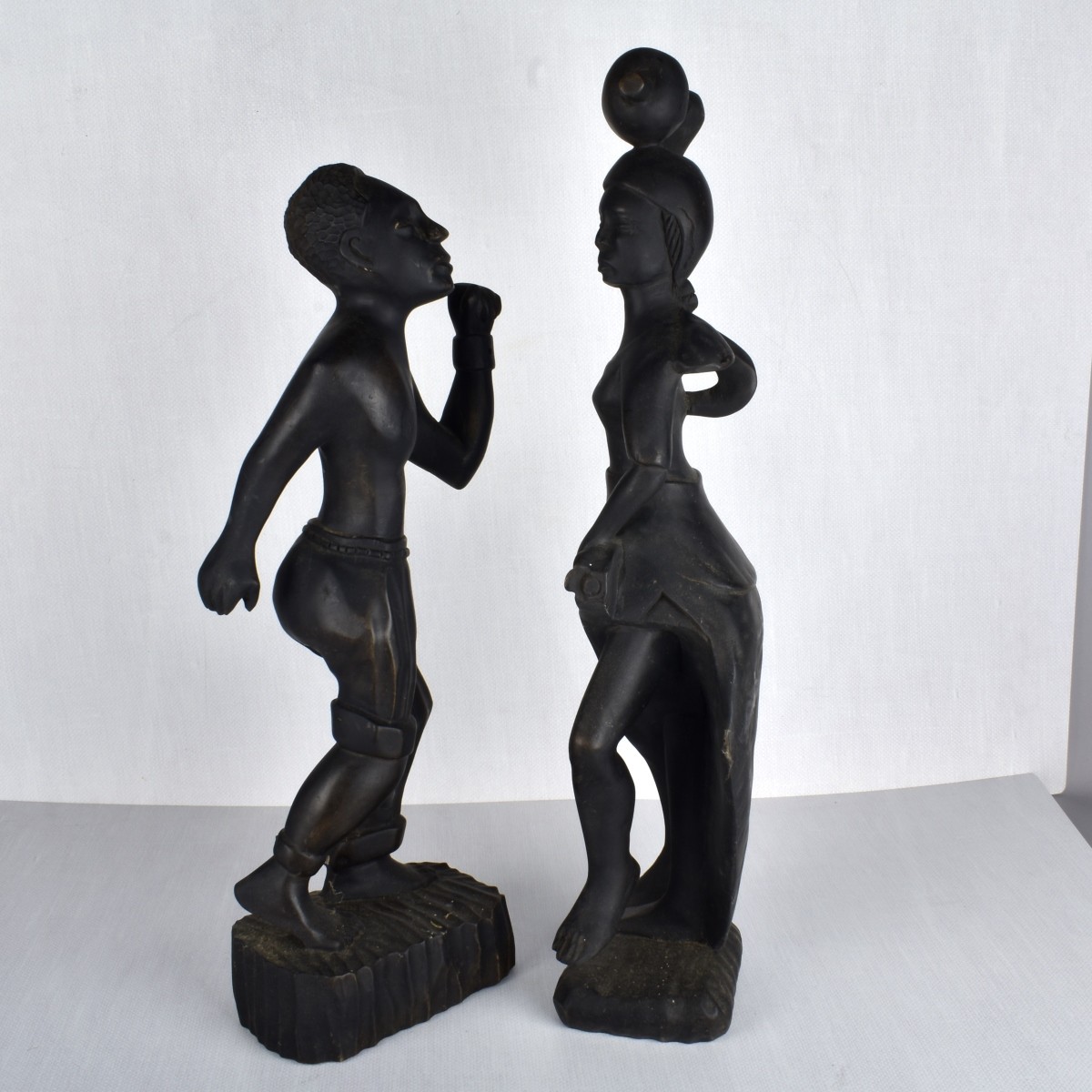 African Wood Carved Figures