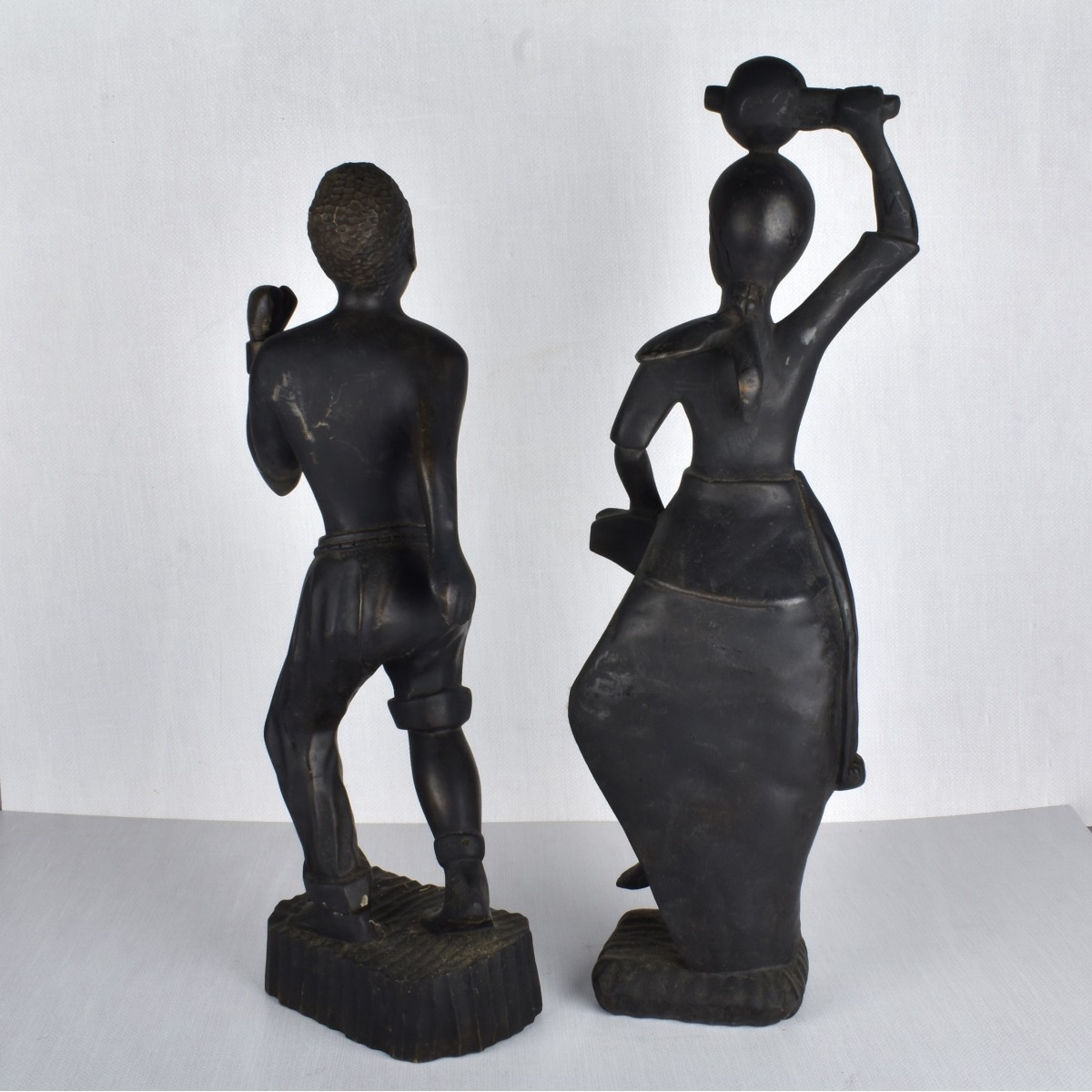 African Wood Carved Figures