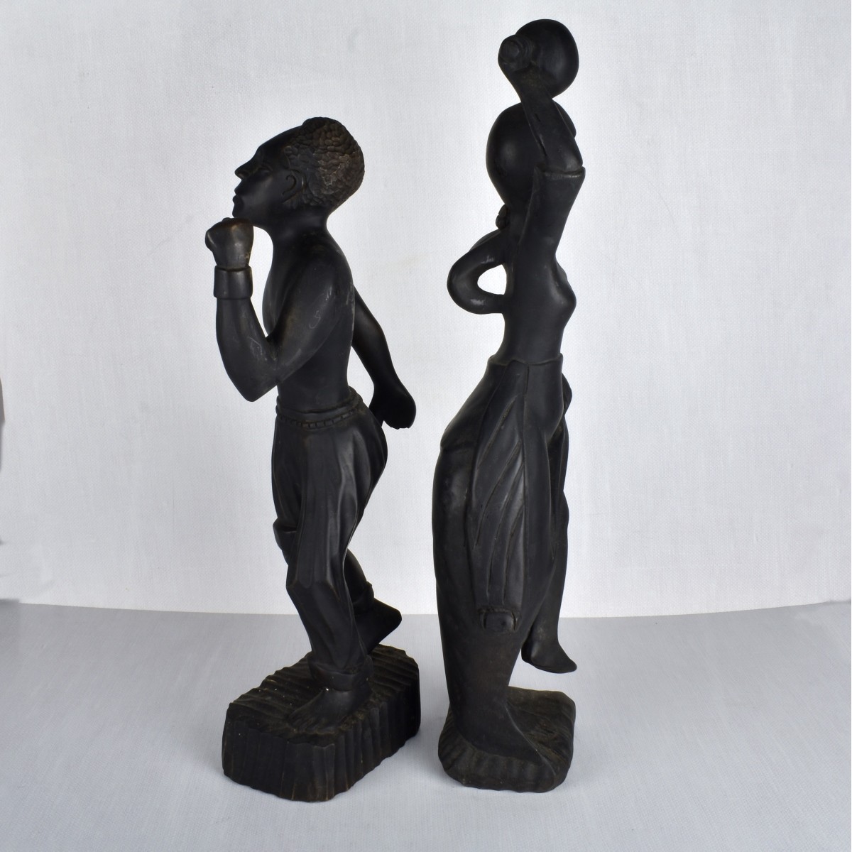 African Wood Carved Figures