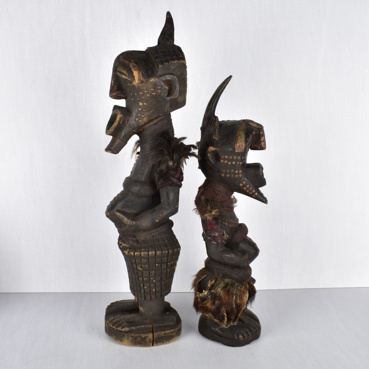 African Wood Carved Figures