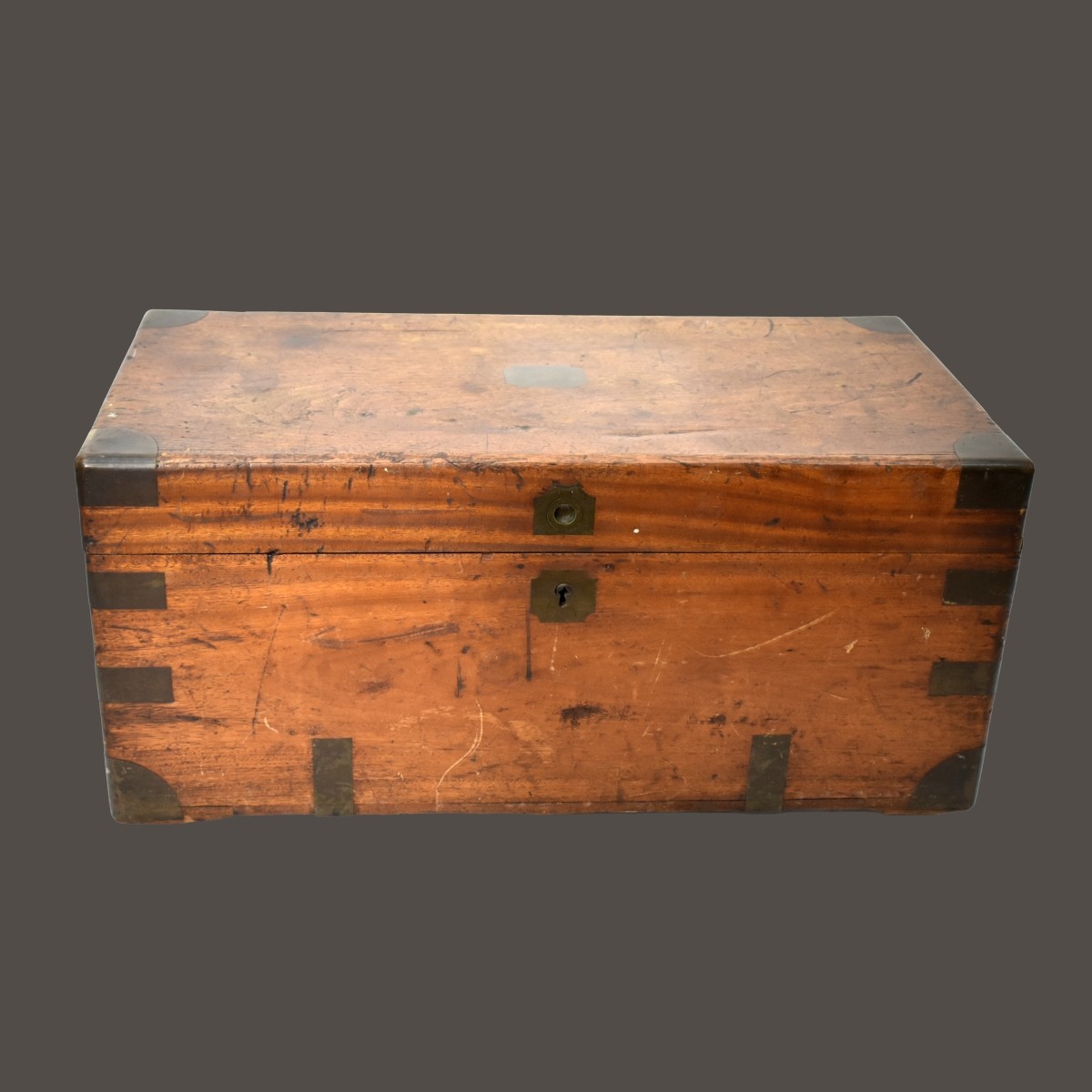 Antique English Trunk