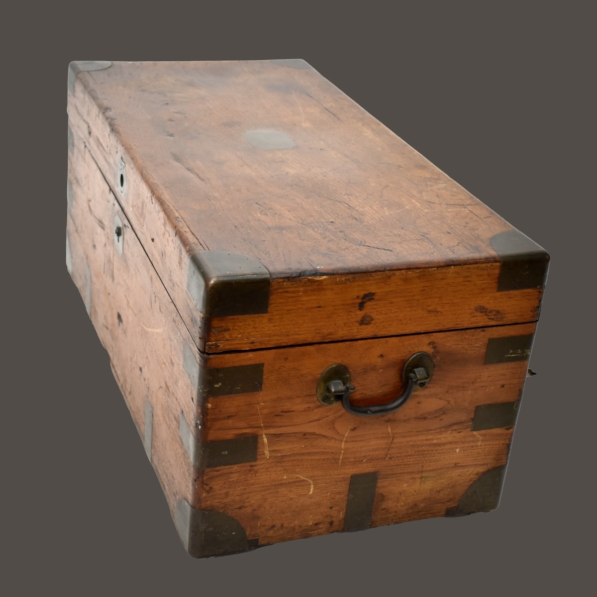 Antique English Trunk