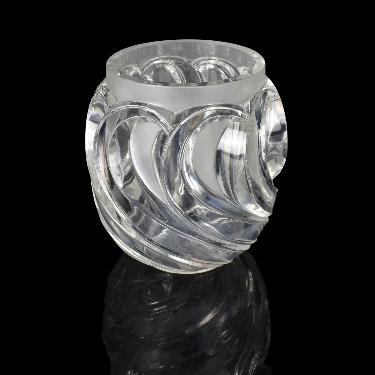 Lalique "Flamme" Vase