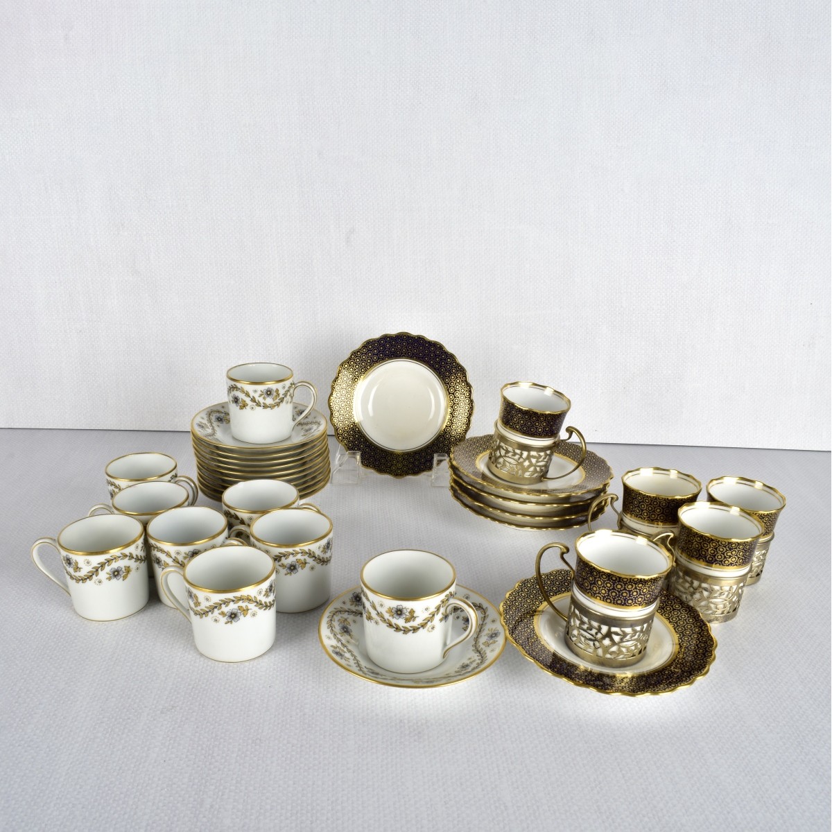 Two (2) Demitasse Service Sets