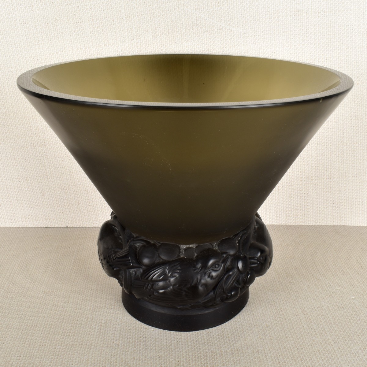 R. Lalique "Pinsons" Vase